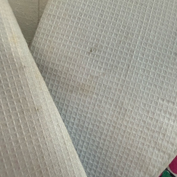 Vintage 80s 90s Floral Peplum Collared Dress Cotton 10 Medium Large Cottagecore - Picture 7 of 12